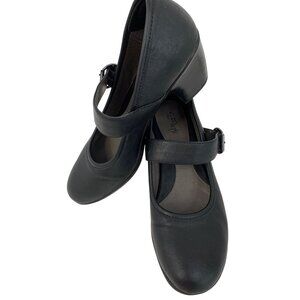 Eurosoft By Sofft Womens Black Mary Jane 2.5" Heels Size 11M EUC 8800 Comfort